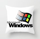 Fun kussenhoes met Microsoft Windows logo (500244)