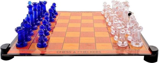 Thumbnail van een extra afbeelding van het spel 3 x spellendoos 11 in 1 bordspelen met schaken, dammen, backgammon, slangen & ladder, boter-kaas-en-eieren etc. - uitdeelcadeau, kinderfeestje, traktatie