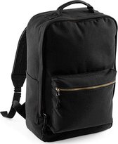 Bagbase Oakdale canvas backpack, Kleur Zwart