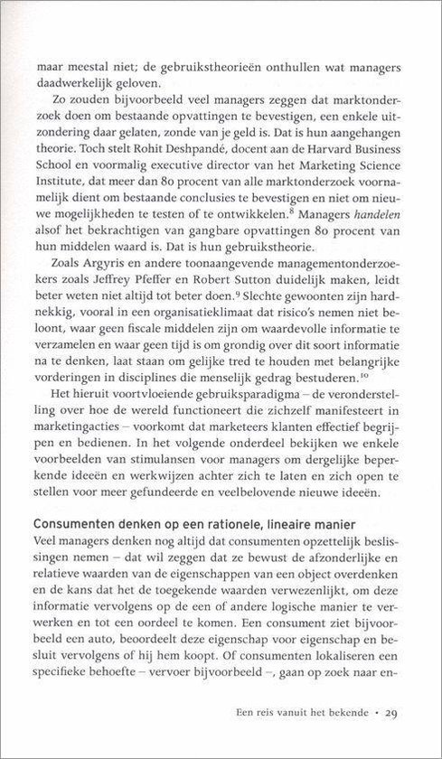 Hoe consumenten denken