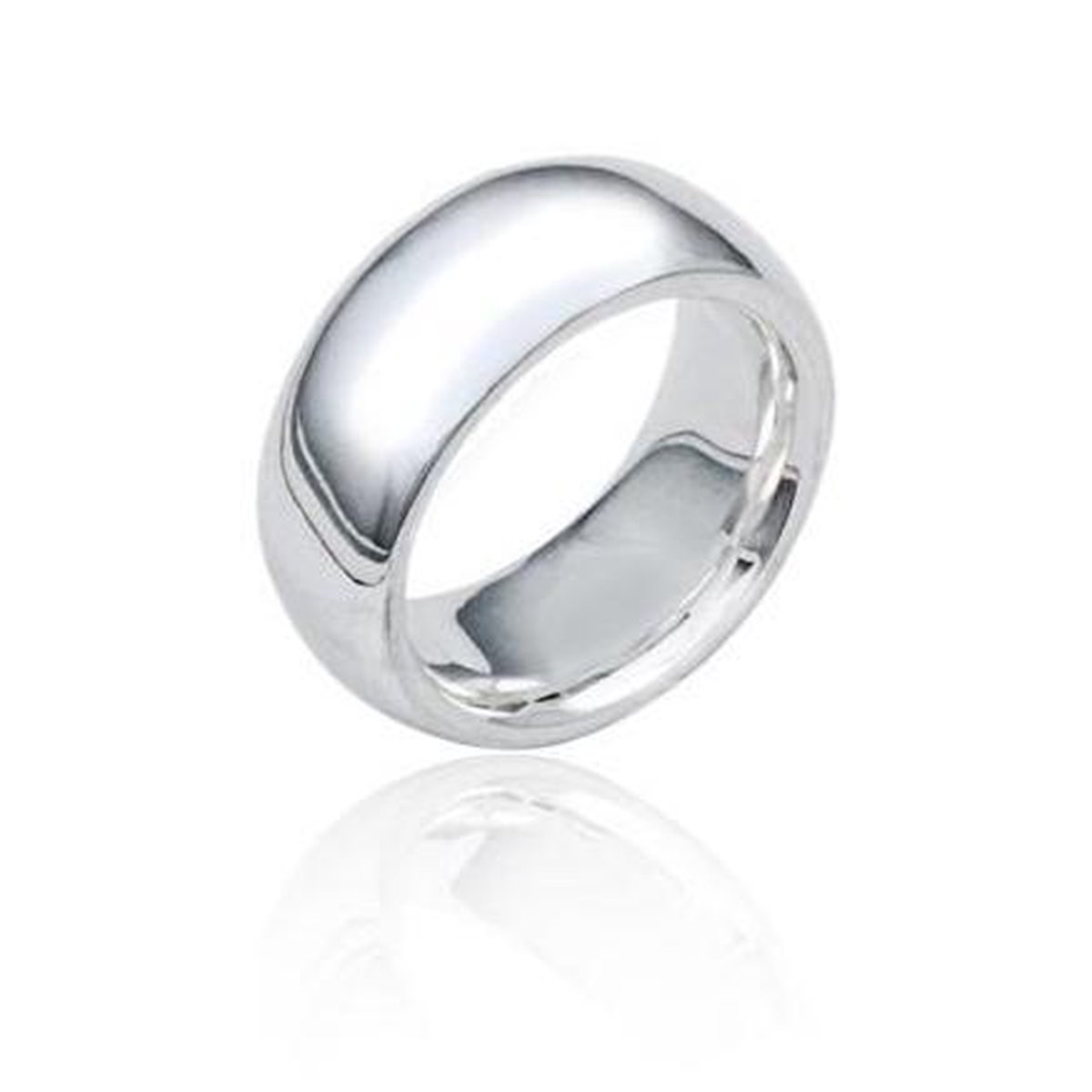 Classics&More - Zilveren ring zonder steen Glanzend breed | bol.com