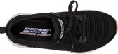 Skechers Bobs Squad 31362-BLK, Vrouwen, Zwart, Sneakers maat: 37 EU