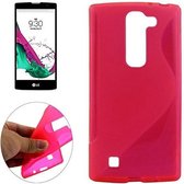 Comutter silicone hoesje LG G4C pink