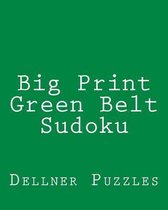 Big Print Green Belt Sudoku