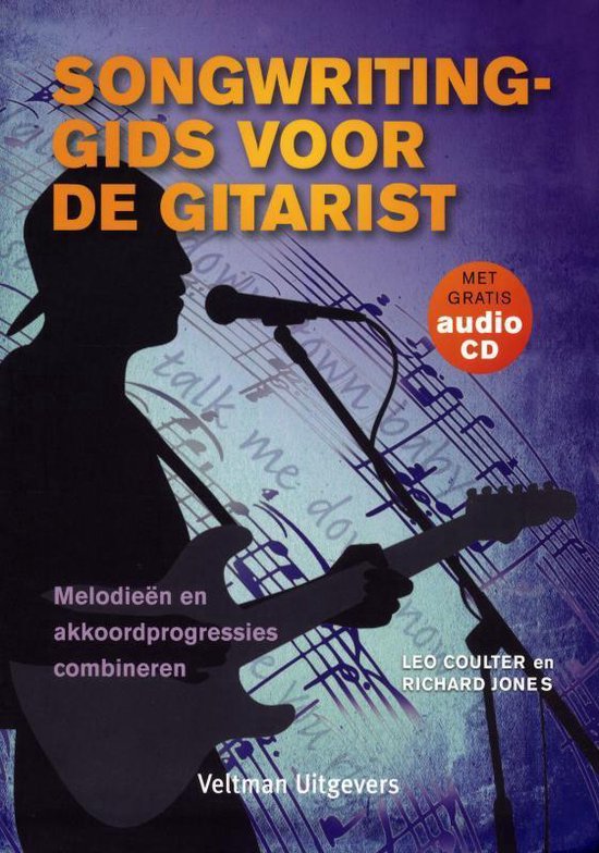 Cover van het boek 'Songwritinggids voor de gitarist' van Leo Coulter
