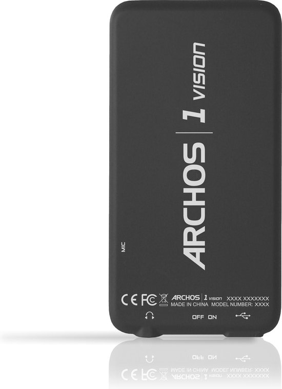 Archos 1 Vision 4GB MP3 speler - Zwart | bol.com