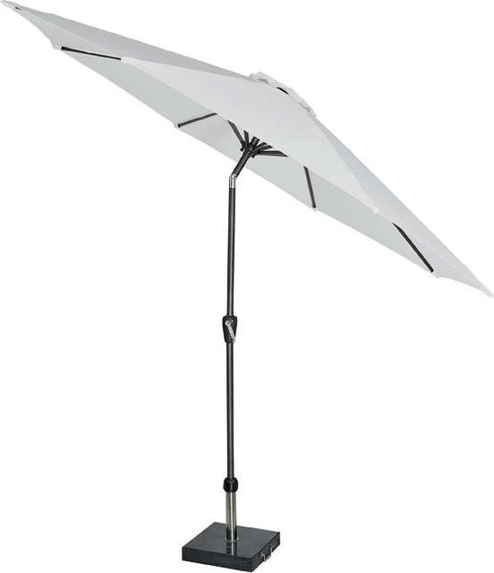 Gewoon oneerlijk begaan Parasol wit 3 meter | bol.com