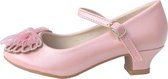 Spaanse Prinsessen schoenen vlinder - roze  - bruids schoenen - communie - maat 26 (binnenmaat 17 cm)