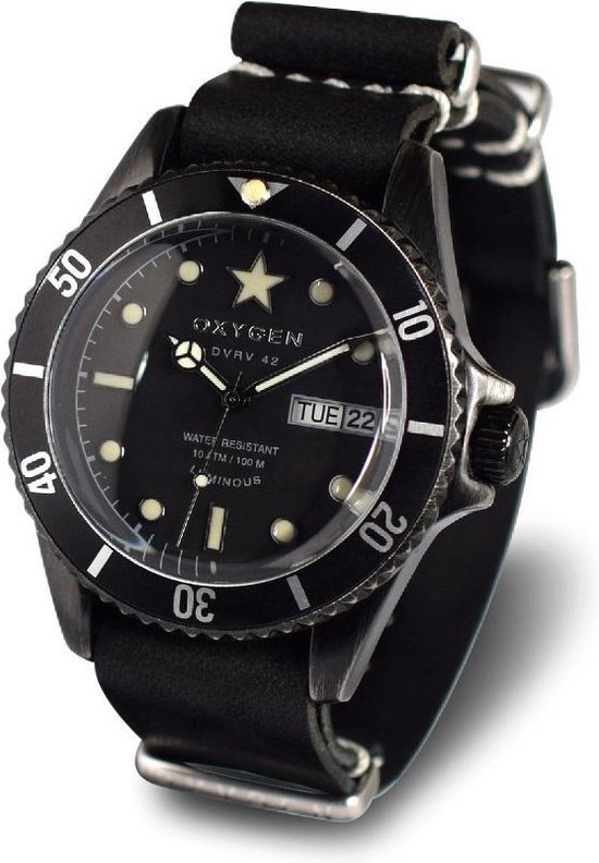 Oxygen Analogico al Quarzo Orologio da Polso EX D MBB 40 NL OR