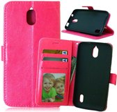 Cyclone wallet cover Huawei Y5 roze