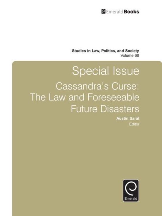 Special Issue Cassandra's Curse 9781785602993 Austin Sarat Boeken