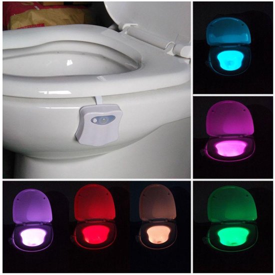 LED Toiletpot Verlichting WC Toilet Lamp Nachtlamp