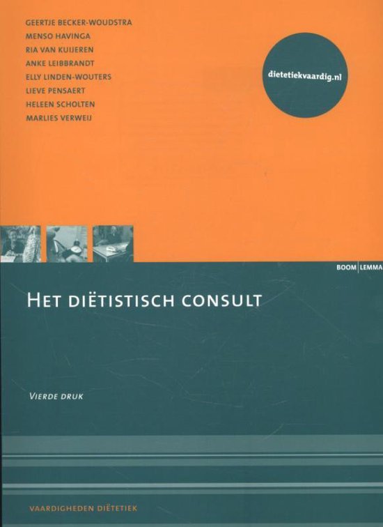 Het dietistisch consult - cover