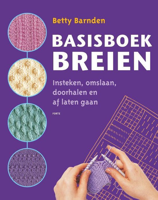 Cover van het boek 'Basisboek breien' van B. Barnden