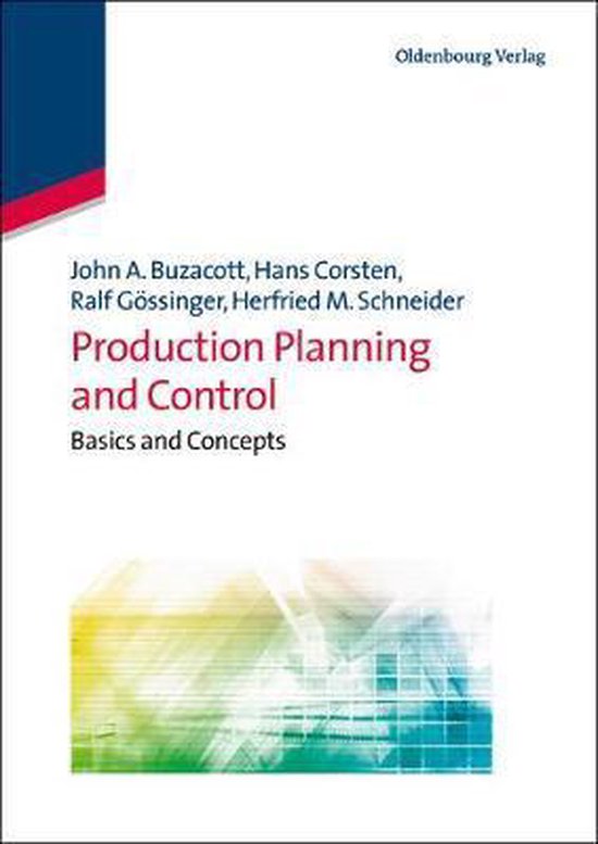 Production Planning and Control | 9783486722475 | John A. Buzacott ...