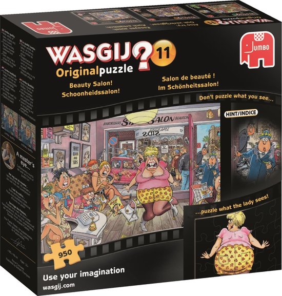 Wasgij Original 11 Schoonheidssalon puzzel - 950 Stukjes | bol.com