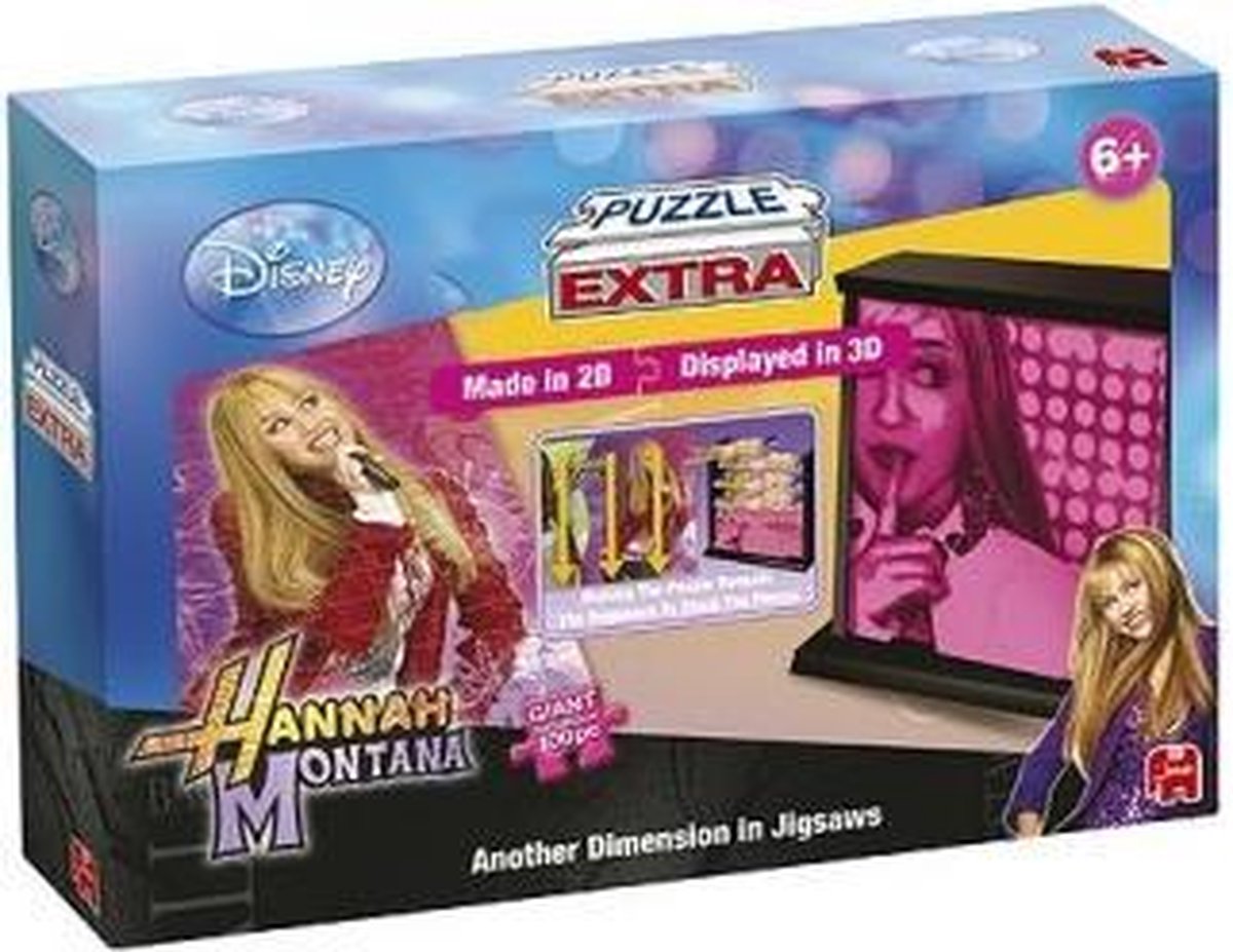 Jumbo Extra Hannah Montana Puzzel - 100 stukjes
