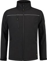 Tricorp Softshell Luxe Kids 402016 - Zwart - Maat 128