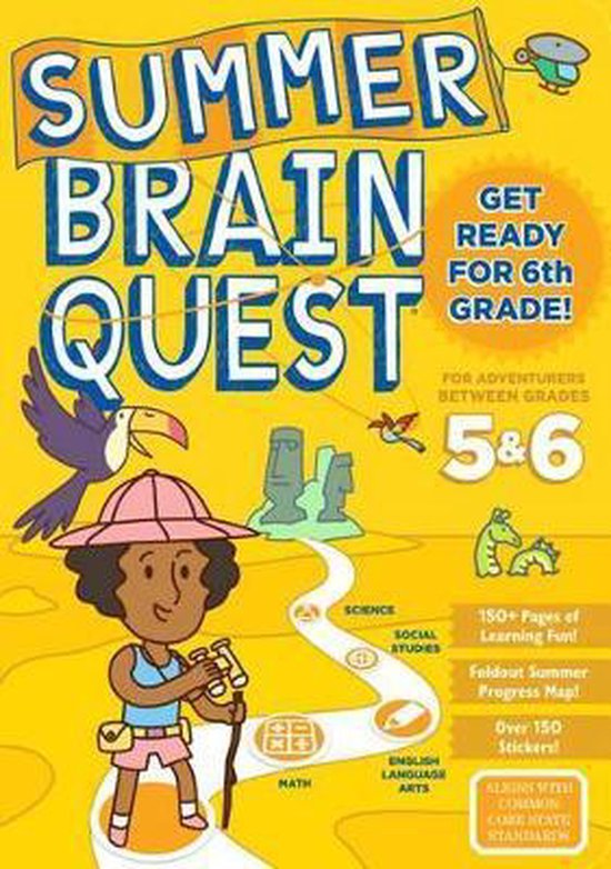 Summer Brain Quest Between Grades 5 & 6 - cover