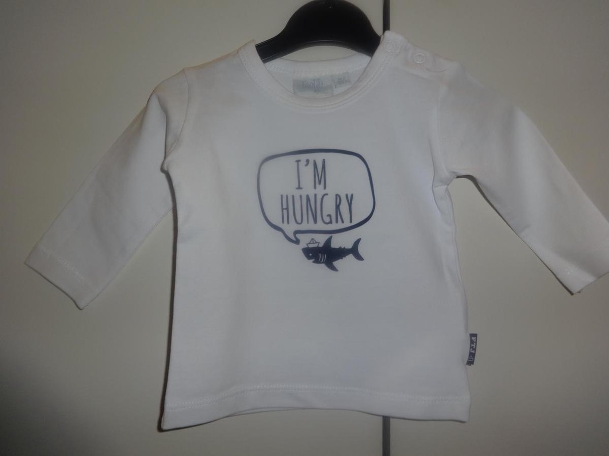 Feetje T-Shirt Nice to eat you|MT. 56|Wit