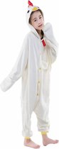 Witte Kip Onesie voor kinderen - Witte Kip Kigurumi Pyjama