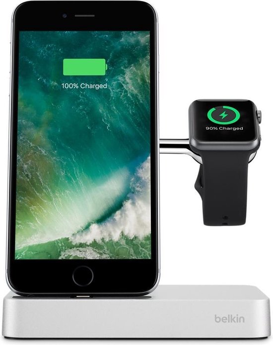 Belkin Valet™-laadstation voor Apple Watch en iPhone - Wit | bol.com
