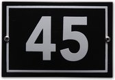 Huisnummer model Phil nr. 45
