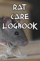 Rat Care Logbook