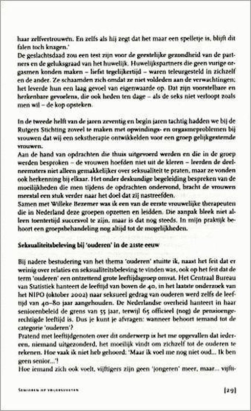 Senioren op vrijersvoeten