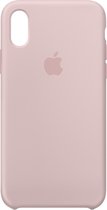 Apple siliconen hoesje - roze - voor Apple iPhone X