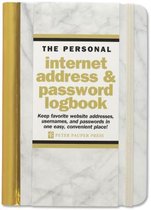 Marble Internet Address & Password Logbook