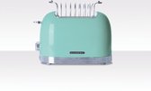 Schneider Retro Toaster - Broodrooster - 2 sleuven - Mint - Retro