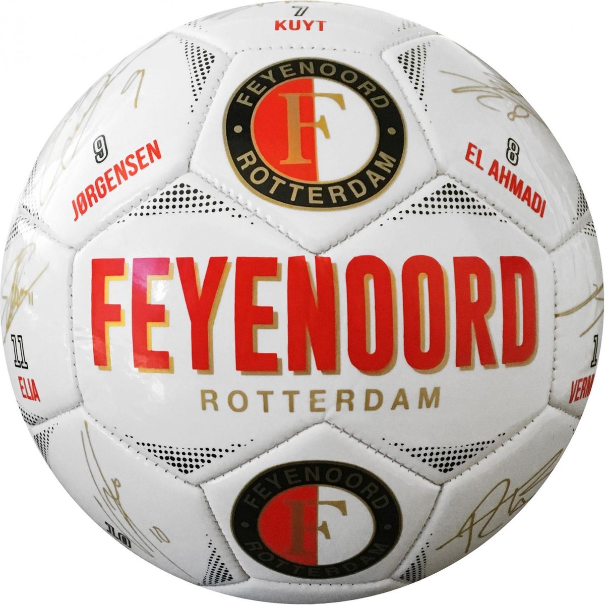 Feyenoord Voetbal Met Handtekeningen Maat 5 | bol.com
