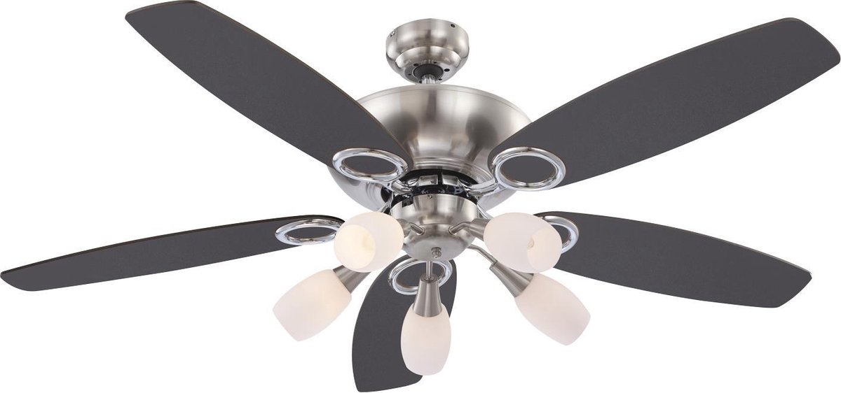 Globo Plafondlamp met ventilator V0337ST