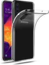 Cazy Hoesje Geschikt voor Samsung Galaxy A50 hoesje - Soft TPU case - transparant