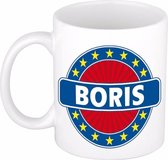 Boris naam koffie mok / beker 300 ml  - namen mokken