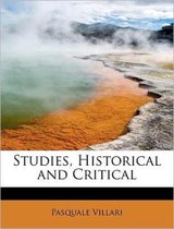 Studies, Historical and Critical