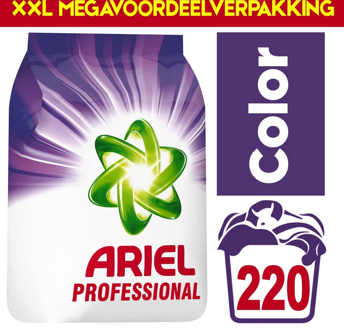 Ariel Color waspoeder voor gekleurde was | 220 wasbeurten | Jaarpakket ...