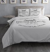 Dreamhouse Bedding Residence Dekbedovertrekset - Tweepersoons - 200 x 220 cm - Wit