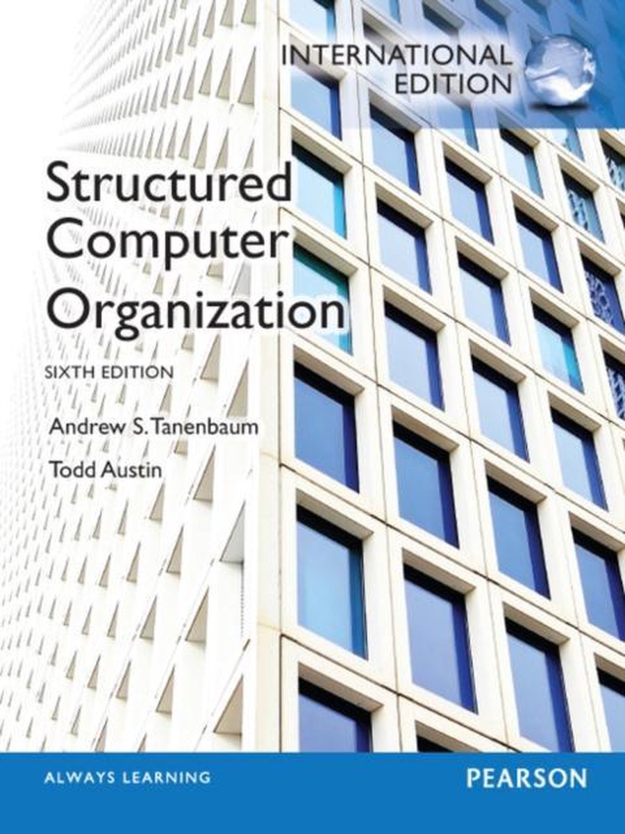 andrew s tanenbaum structured computer organization