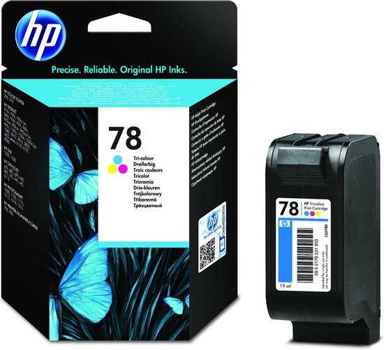 HP 78 cartouche d'encre trois couleurs authentique