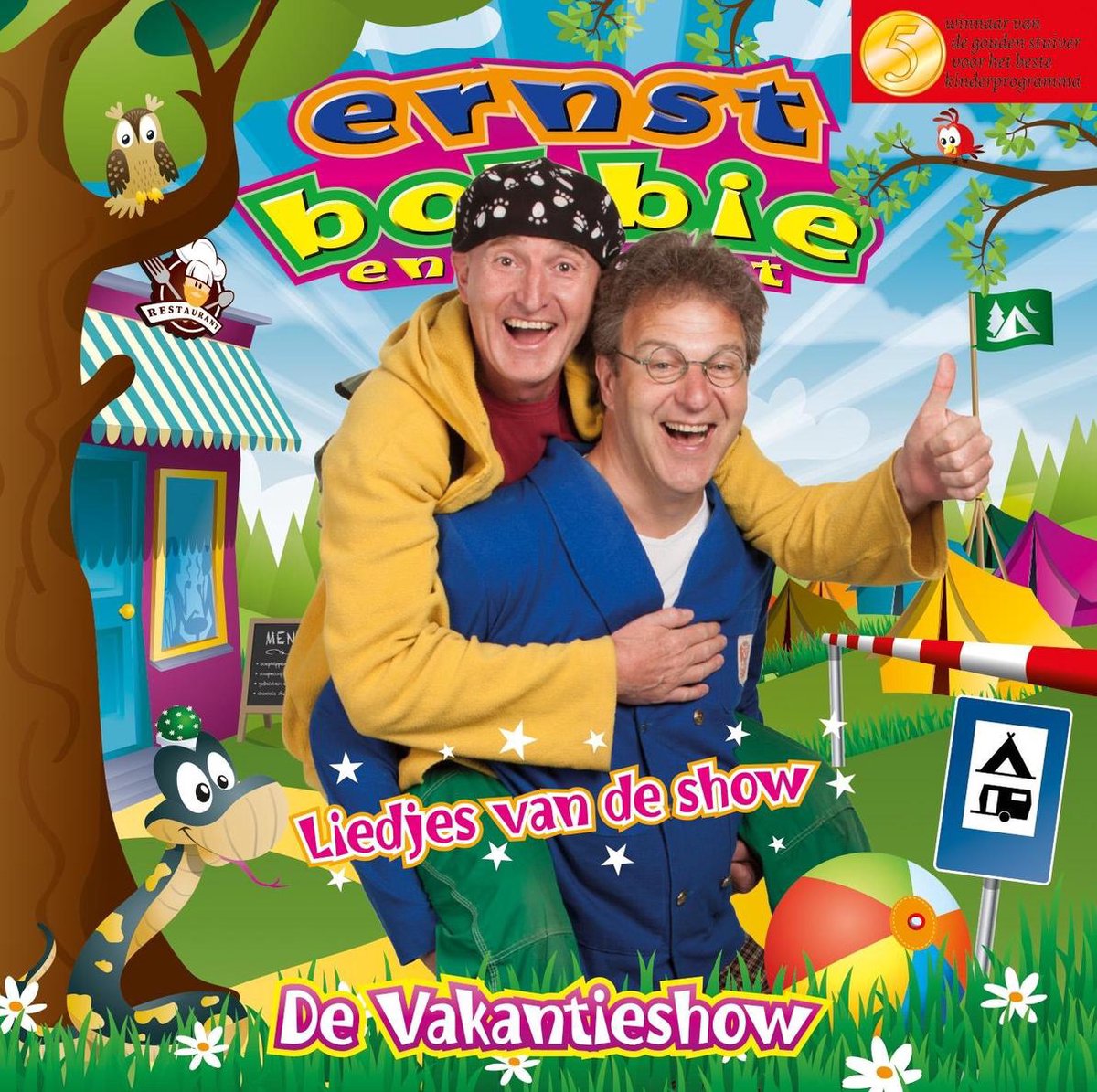 Ernst, Bobbie en de Rest - De Liedjes Van De Vakantieshow (CD) - Ernst, Bobbie en de rest