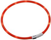 LED Honden Halsband - Rood - 20 tot 70 cm