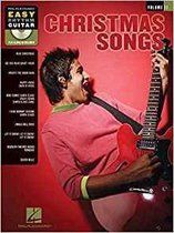 Christmas Songs Easy Rhythm Guitar Tab Book/Cd