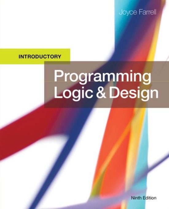 Programming Logic and Design, Introductory | 9781337109635 | Joyce ...