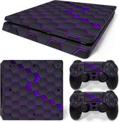 Sony PlayStation 4 SLIM Skins PS4 Stickers - Hex Galaxy (Let op, alleen geschikt voor PS4 SLIM versie - zie productafbeelding)