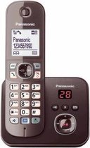 Panasonic KX-TG6821GA telefoon DECT-telefoon Bruin Nummerherkenning