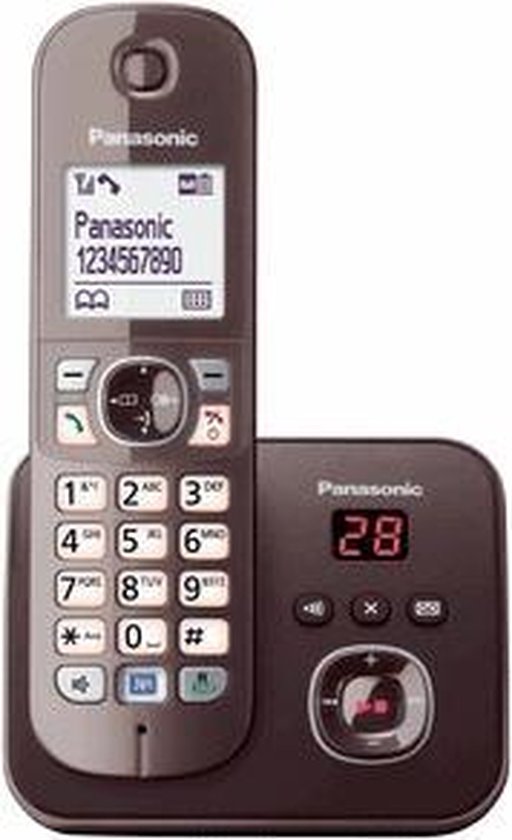 Panasonic KX-TGK210JTW DECT Telefoon - Wit, Groot Display, Ongewenste Oproepen Blokkeren