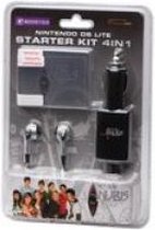 Nintendo DS lite Starter kit 4in1 (Anubis Zwart)