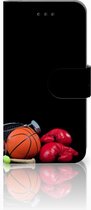 Geschikt voor iPhoneX Bookcase Design Sports